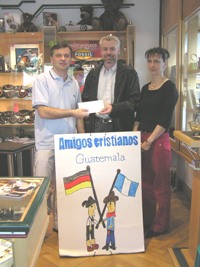 Spendenbergabe