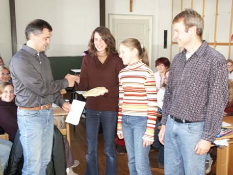 Spendenbergabe